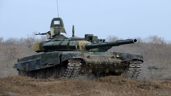 Tanque russo T-72B3 - Sputnik Brasil