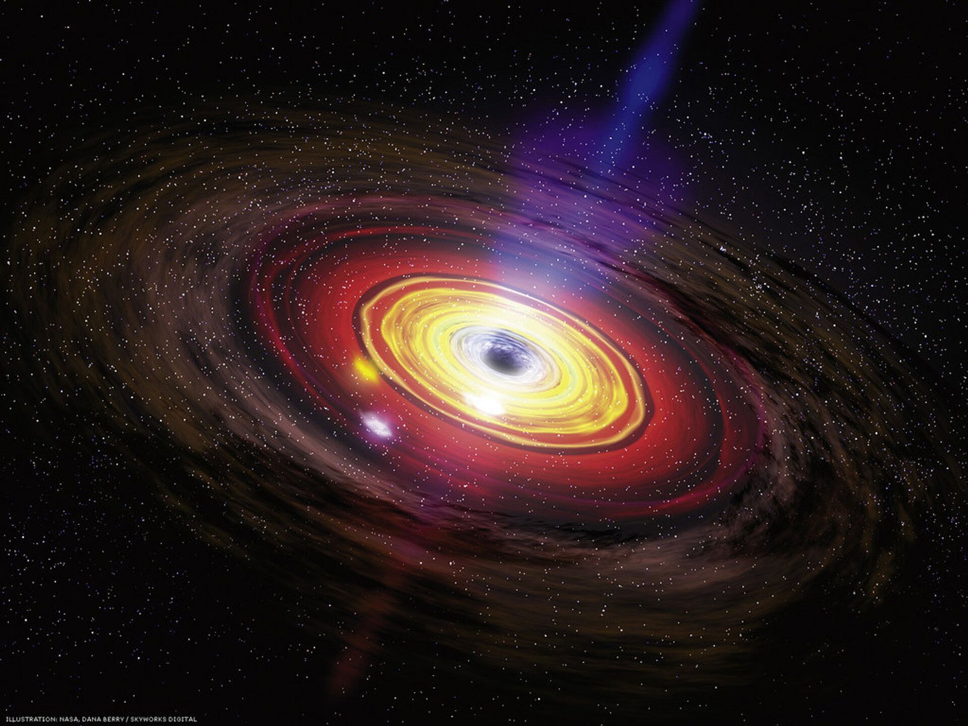 Primeiro buraco negro descoberto da história é afinal cerca de 50% mais massivo do que se pensava - Sputnik Brasil, 1920, 19.02.2021