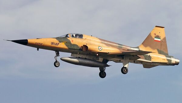 Caça Northrop F-5 da Força Aérea do Irã (foto de arquivo) - Sputnik Brasil