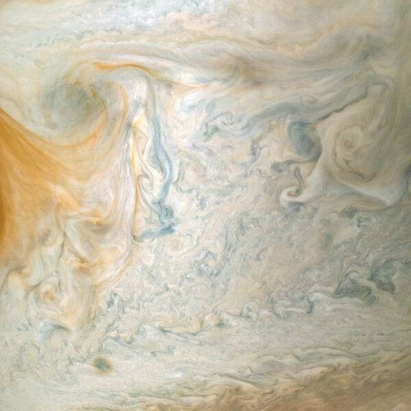 Foto de Júpiter feita pela estação interplanetária automática Juno - Sputnik Brasil