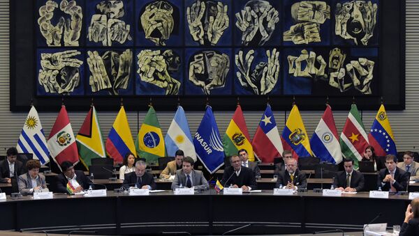 Reunião de ministros do Petróleo dos países da Unasul (foto de arquivo) - Sputnik Brasil