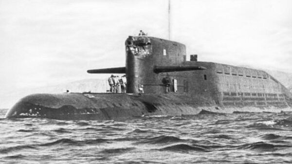 Submarino soviético K-433 da classe Delta-III - Sputnik Brasil