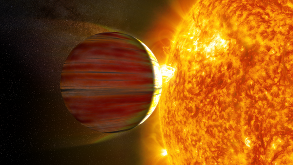 Júpiter quente (imagem ilustrativa) - Sputnik Brasil