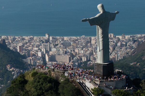 A estátua do Cristo Redentor no Rio de Janeiro - Sputnik Brasil