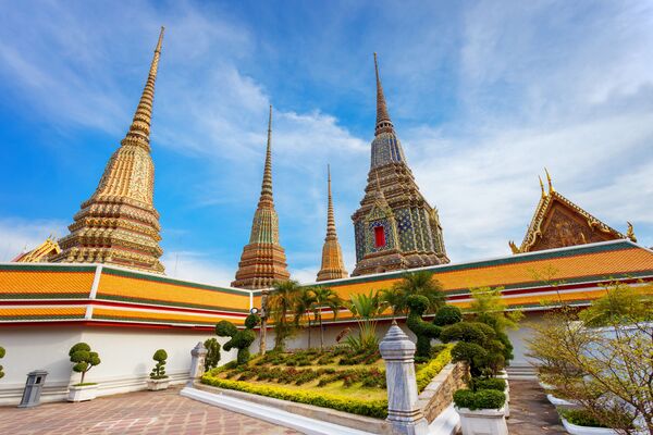 O Wat Pho ou Templo do Buda Reclinado, Bangkok (Tailândia) - Sputnik Brasil