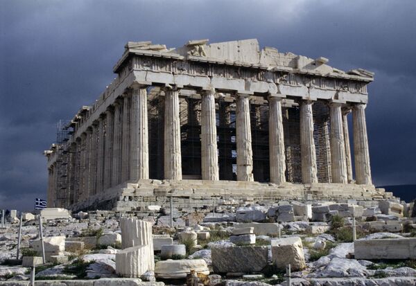 O Partenon de Athenas, o mais conhecido dos edifícios da Grécia Antiga - Sputnik Brasil