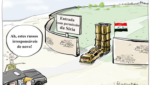 Fácil arrumar explicação quando ninguém te espera na Síria - Sputnik Brasil