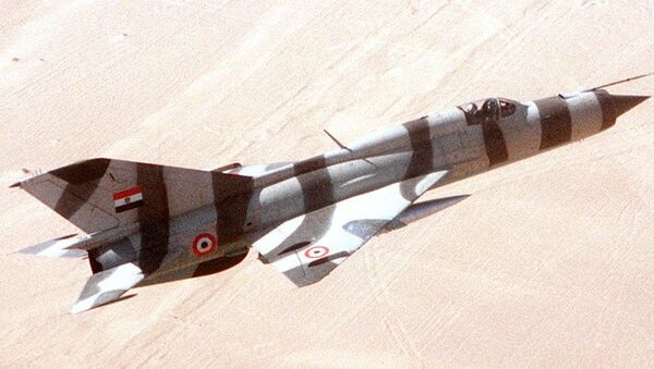 MiG-21 da Força Aérea do Egito - Sputnik Brasil
