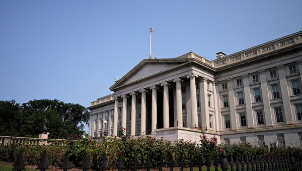 The US Treasury Department - Sputnik Brasil