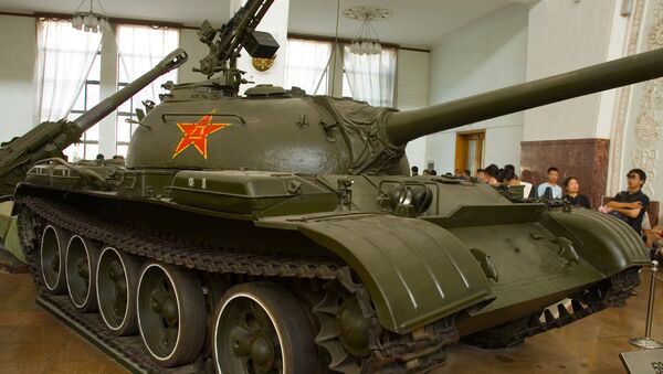 Tanque chinês tipo 59 em Pequim - Sputnik Brasil
