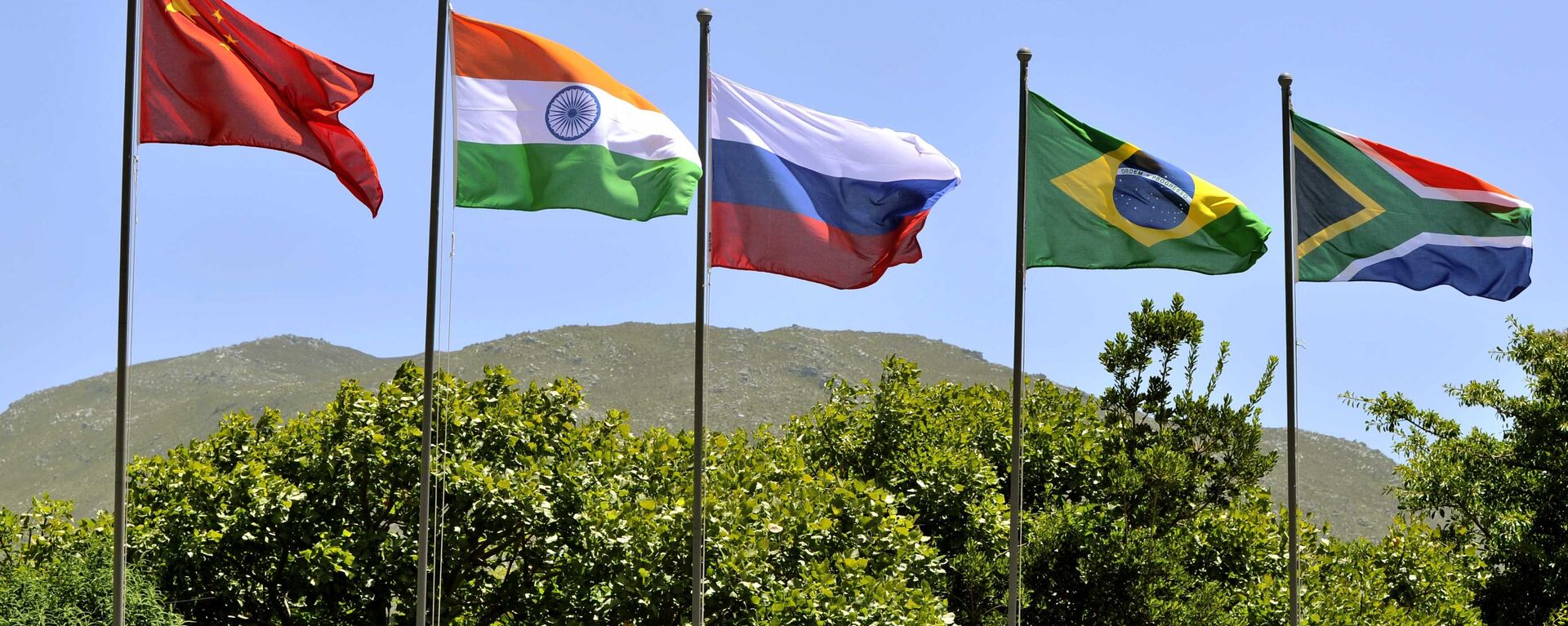 Bandeiras dos BRICS - Sputnik Brasil, 1920, 03.09.2021