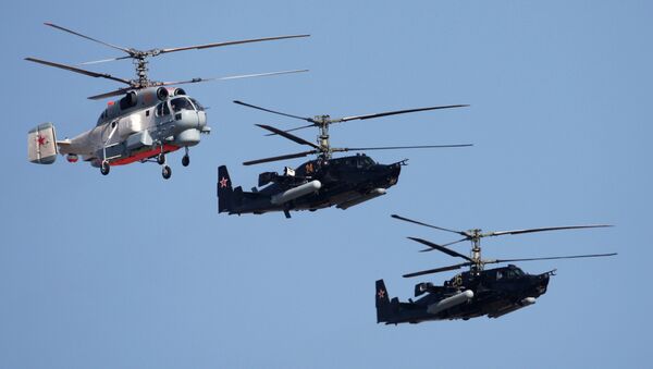 Helicópteros de produção da Kamov, imagem referencial - Sputnik Brasil