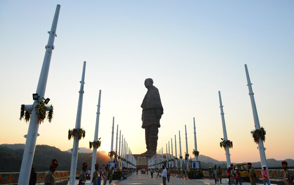 Estátua da Unidade na Índia - Sputnik Brasil