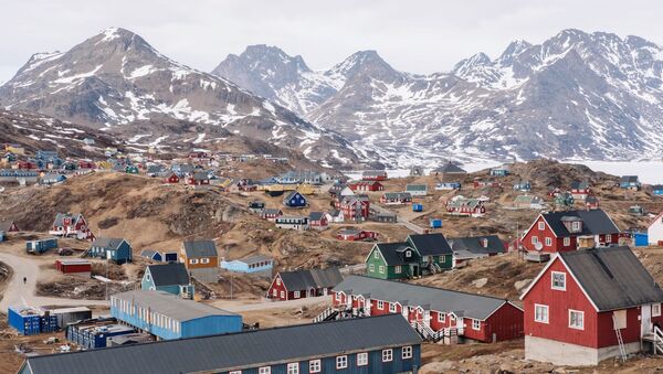 Comunidade de Tasiilaq na Groenlândia (imagem de arquivo) - Sputnik Brasil