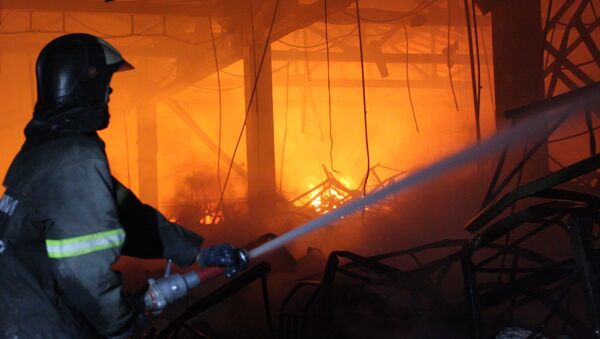 House fire kills five in Russia's Urals - Sputnik Brasil
