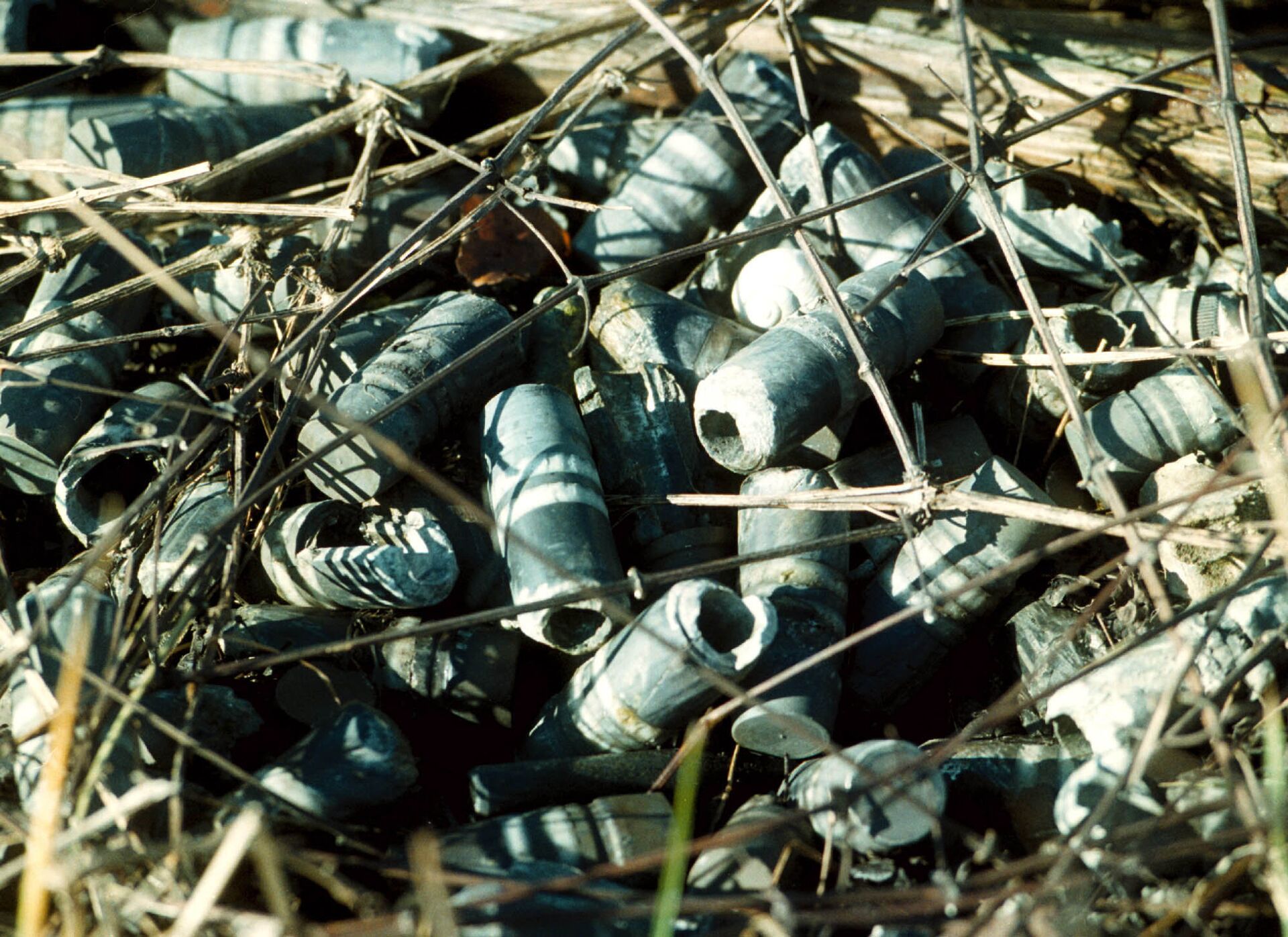Munições com urânio empobrecido que foram usadas durante bombardeios da OTAN na Iugoslávia nos anos 1990, imagem referencial - Sputnik Brasil, 1920, 23.07.2022