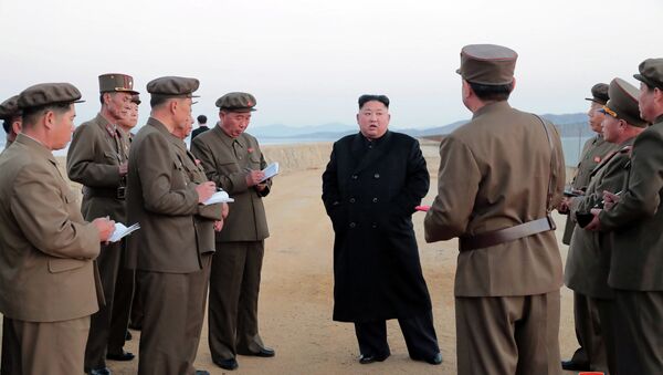 Líder norte-coreano presencia testes de arma tática recém-desenvolvida, 16 de novembro de 2018 - Sputnik Brasil