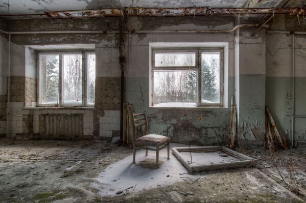 Objeto em Pripyat, imagem de Dave Searl - Sputnik Brasil
