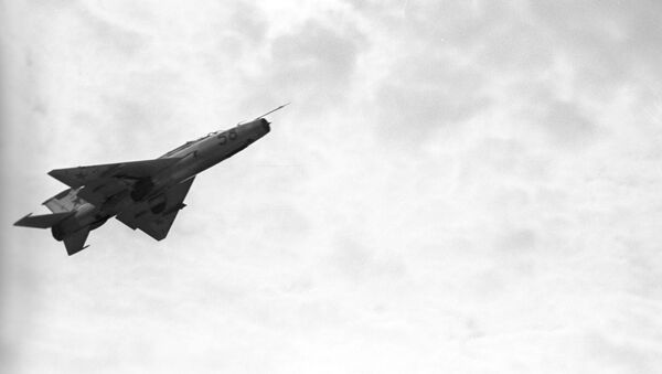 Caça MiG-21 da época soviética (foto de arquivo) - Sputnik Brasil