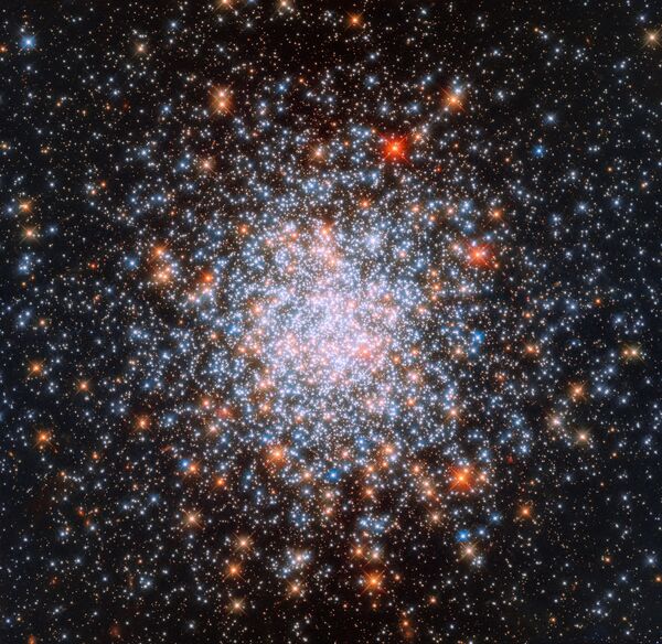 Aglomerado aberto estrelar NGC 1866, que se localiza na Grande Nuvem de Magalhães - Sputnik Brasil