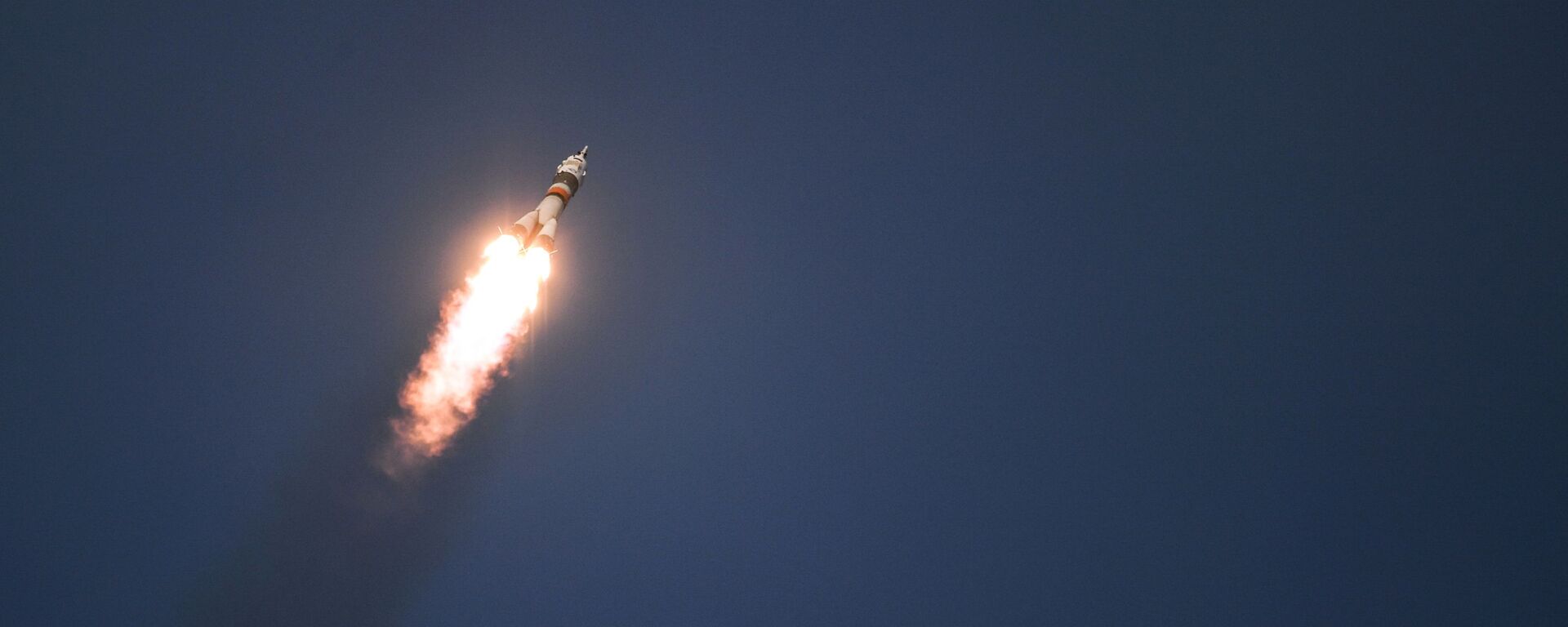 Lançamento do foguete portador russo Soyuz-FG com espaçonave tripulada Soyuz MS-11 do cosmódromo de Baikonur, 3 de dezembro de 2018 - Sputnik Brasil, 1920, 11.10.2021