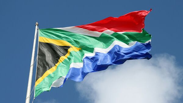 South African flag - Sputnik Brasil
