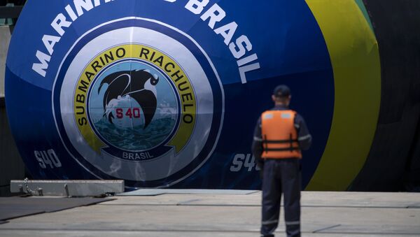 O submarino brasileiro Riachuelo - Sputnik Brasil