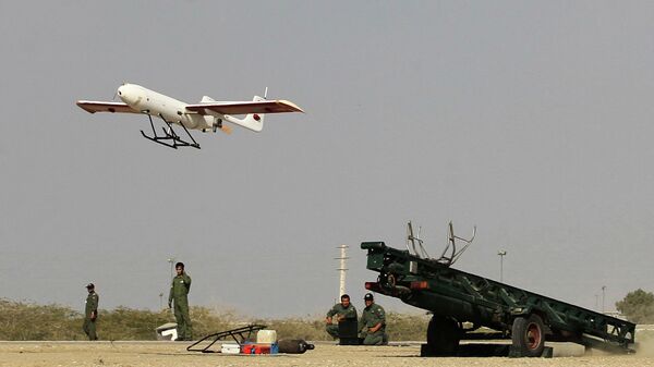 Drone iraniano (imagem referencial) - Sputnik Brasil