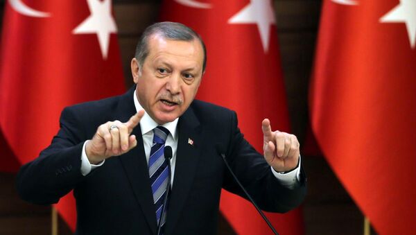 Presidente turco, Recep Tayyip Erdogan - Sputnik Brasil