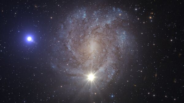 Estrelas no espaço (imagem ilustrativa) - Sputnik Brasil