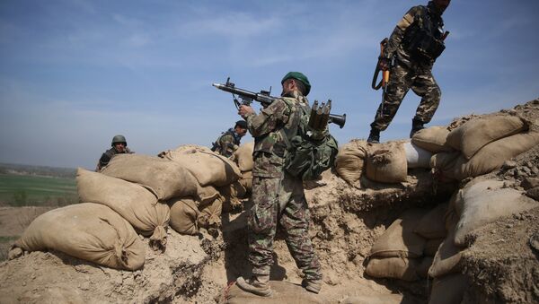 Soldados afegãos no distrito de Dand-e Ghouri, província de Baghlan (arquivo) - Sputnik Brasil