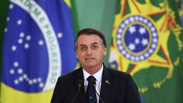 Presidente brasileiro, Jair Bolsonaro - Sputnik Brasil