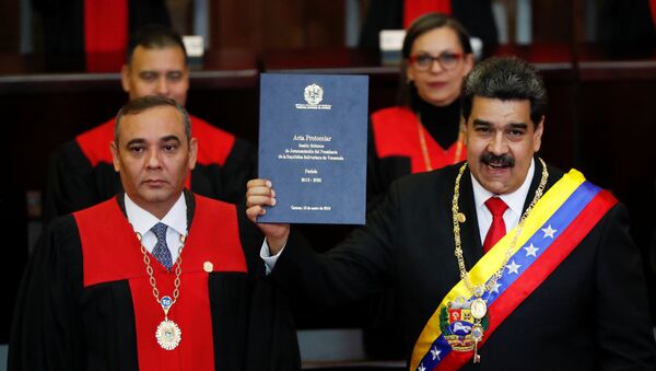 Nicolás Maduro, presidente de Venezuela, asume su segundo mandato - Sputnik Brasil