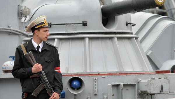 Marinheiro ucraniano de guarda em Odessa (foto de arquivo) - Sputnik Brasil