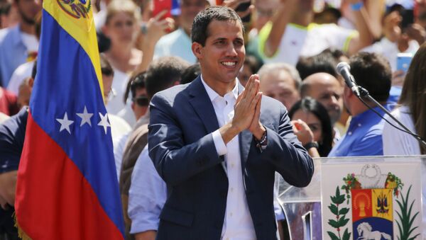 Juan Guaidó, líder da oposição venezuelana - Sputnik Brasil