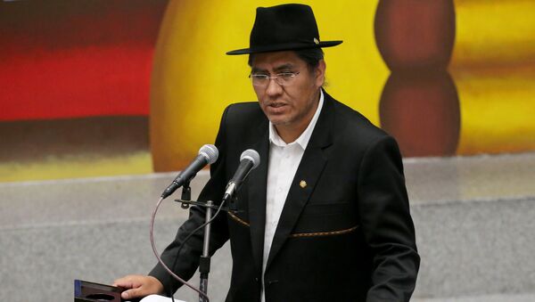 Diego Pary, ministro das Relações Exteriores da Bolívia - Sputnik Brasil