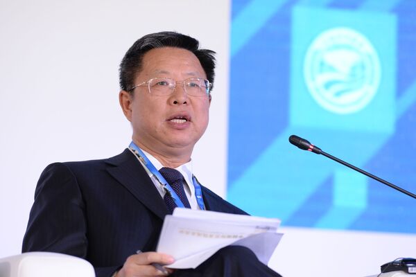 Vice-presidente do Comitê Chinês de Apoio ao Fomento do Comércio Internacional (CCPIT), Yu Ping - Sputnik Brasil