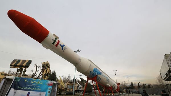 Novo míssil de cruzeiro iraniano - Sputnik Brasil