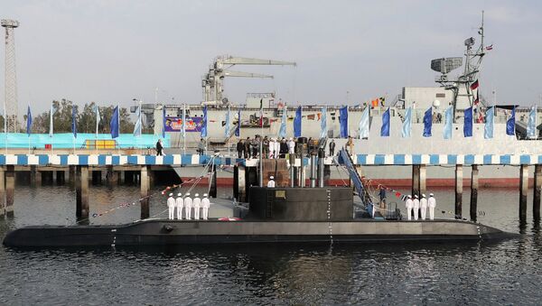 Fateh, novo submarino de fabricação iraniana (foto de arquivo) - Sputnik Brasil