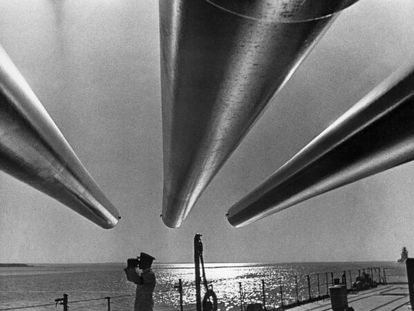Корабельные учения военно-морского флота СССР, 1936 год - Sputnik Brasil
