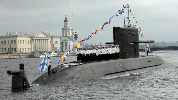 Submarino russo da classe Lada - Sputnik Brasil
