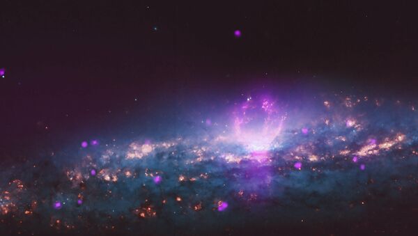 Galáxia NGC 3079 - Sputnik Brasil