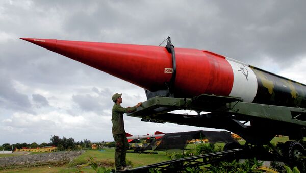 Maquete de um míssil soviético no complexo de Morro Cabana em Cuba - Sputnik Brasil