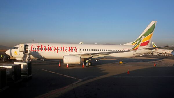 Um avião Boeing 737 da Ethiopian Airlines - Sputnik Brasil