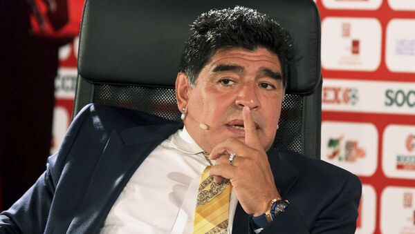 Diego Maradona. - Sputnik Brasil
