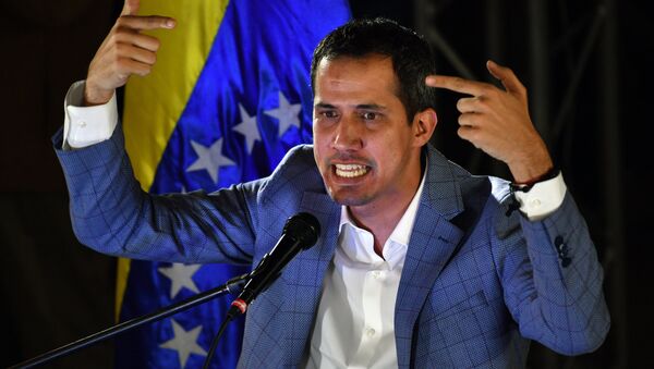 Opositor venezuelano, Juan Guaidó - Sputnik Brasil