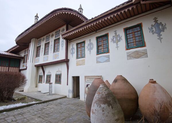 Restauração do Palácio Khan em Bakhchisaray - Sputnik Brasil