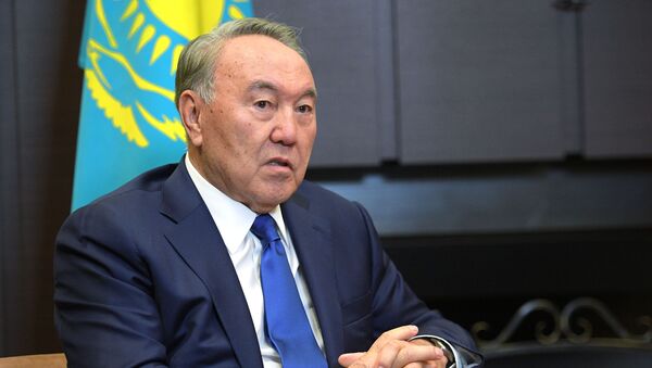 Ex-presidente do Cazaquistão Nursultan Nazarbaev, foto de arquivo - Sputnik Brasil