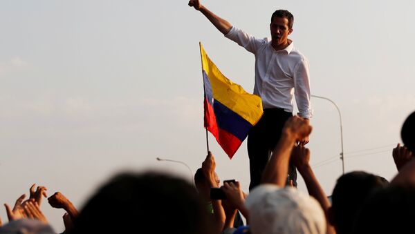 Presidente da Assembleia Nacional da Venezuela, Juan Guaidó (imagem de arquivo) - Sputnik Brasil