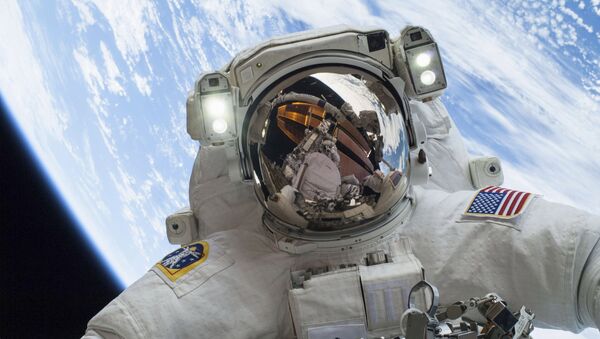 O astronauta americano (imagem referencial) - Sputnik Brasil